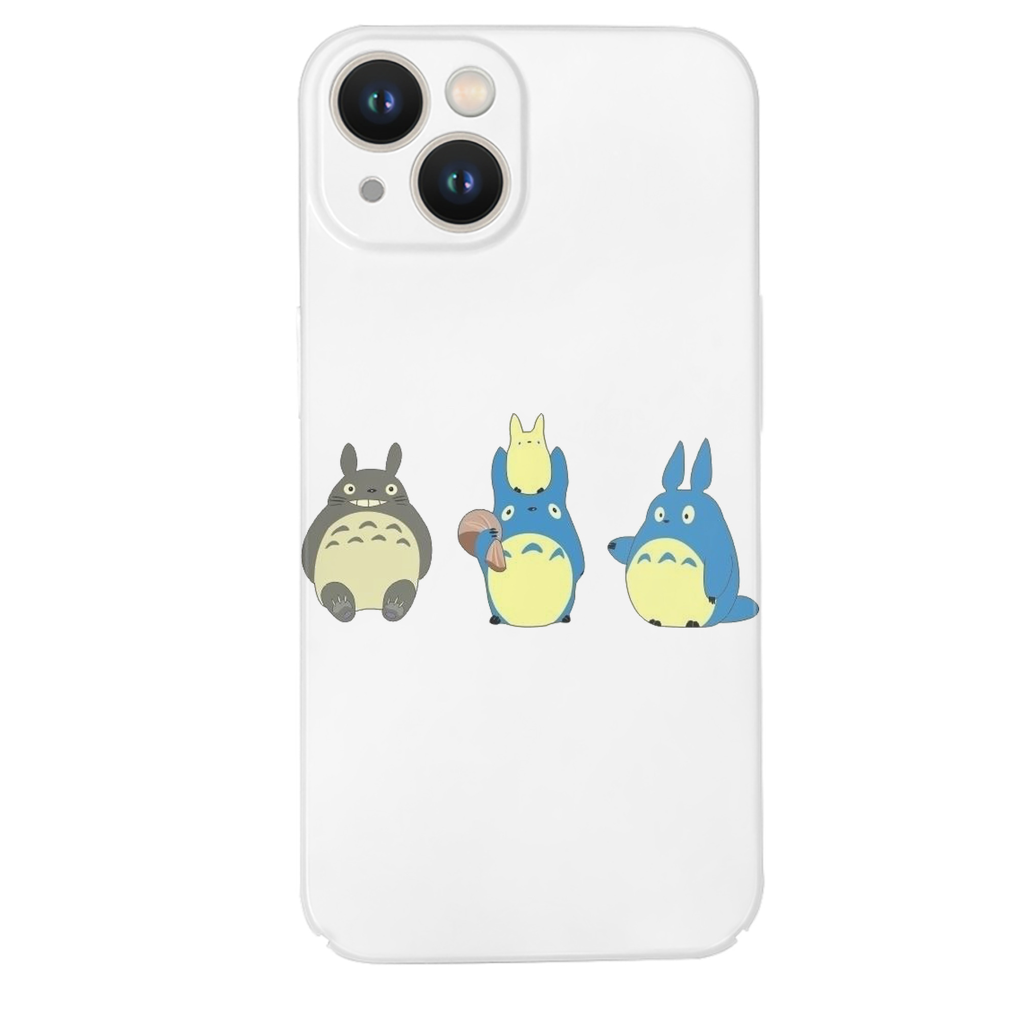 （画像用） となりのトトロ 草壁メイ 草壁サツキ My Neighbor Totoro Satsuki Kusakabe Mei Kusakabe 【iPhone 14シリーズ対応】ハードケース